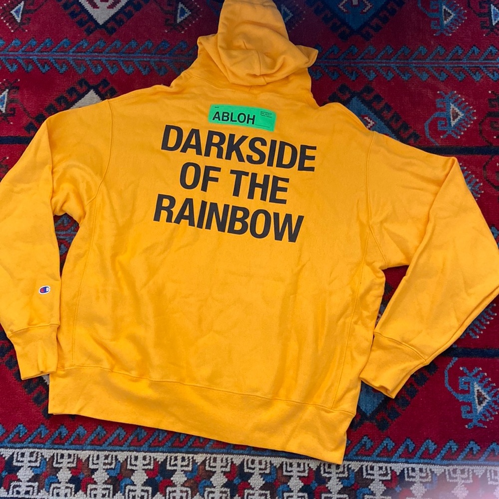 ABLOH FIGURES OF SPEECH HOODIE SWEATSHIRT XL NWT